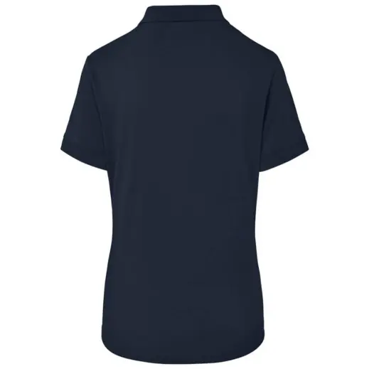 Ladies Okiyo Shizen Eco Golf Shirt Navy Back